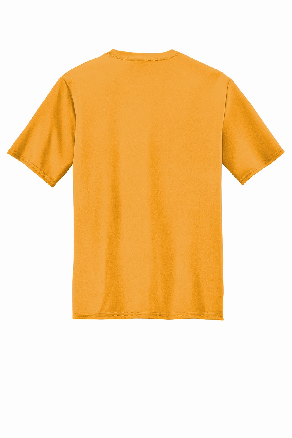 Port & Company Mens Dry Zone Performance Moisture Wicking Short Sleeve Crewneck T-Shirt - Gold
