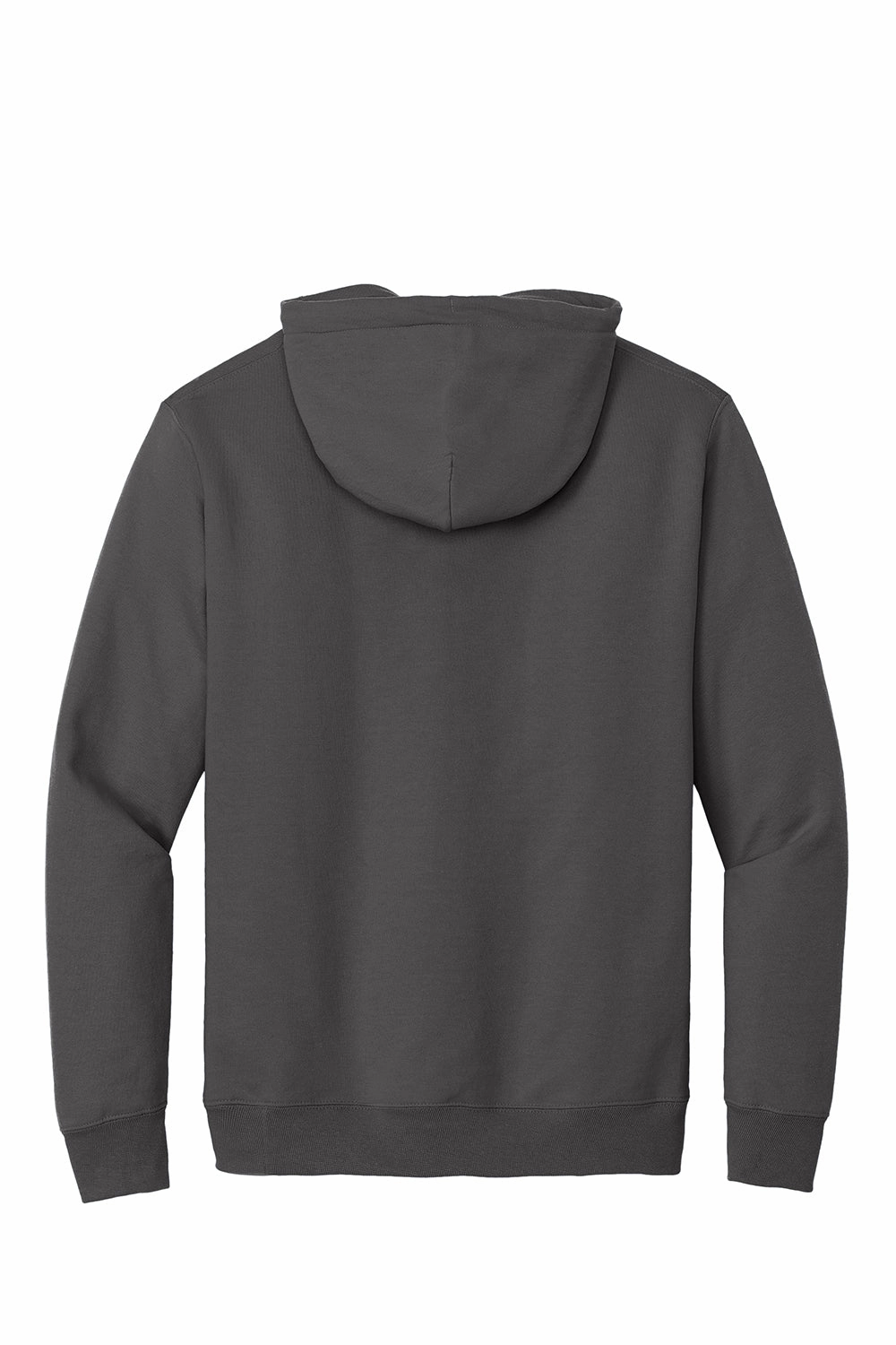 Port & Company Mens Essential Pill Resistant Fleece Hooded Sweatshirt Hoodie w/ Pouch Pocket - Charcoal Grey