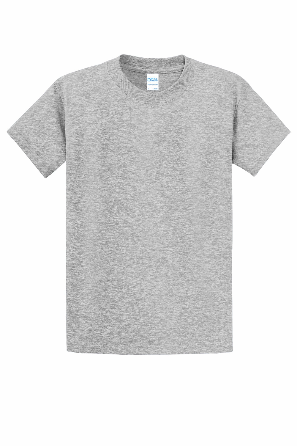 Port & Company Mens Essential Short Sleeve Crewneck T-Shirt - Ash Grey