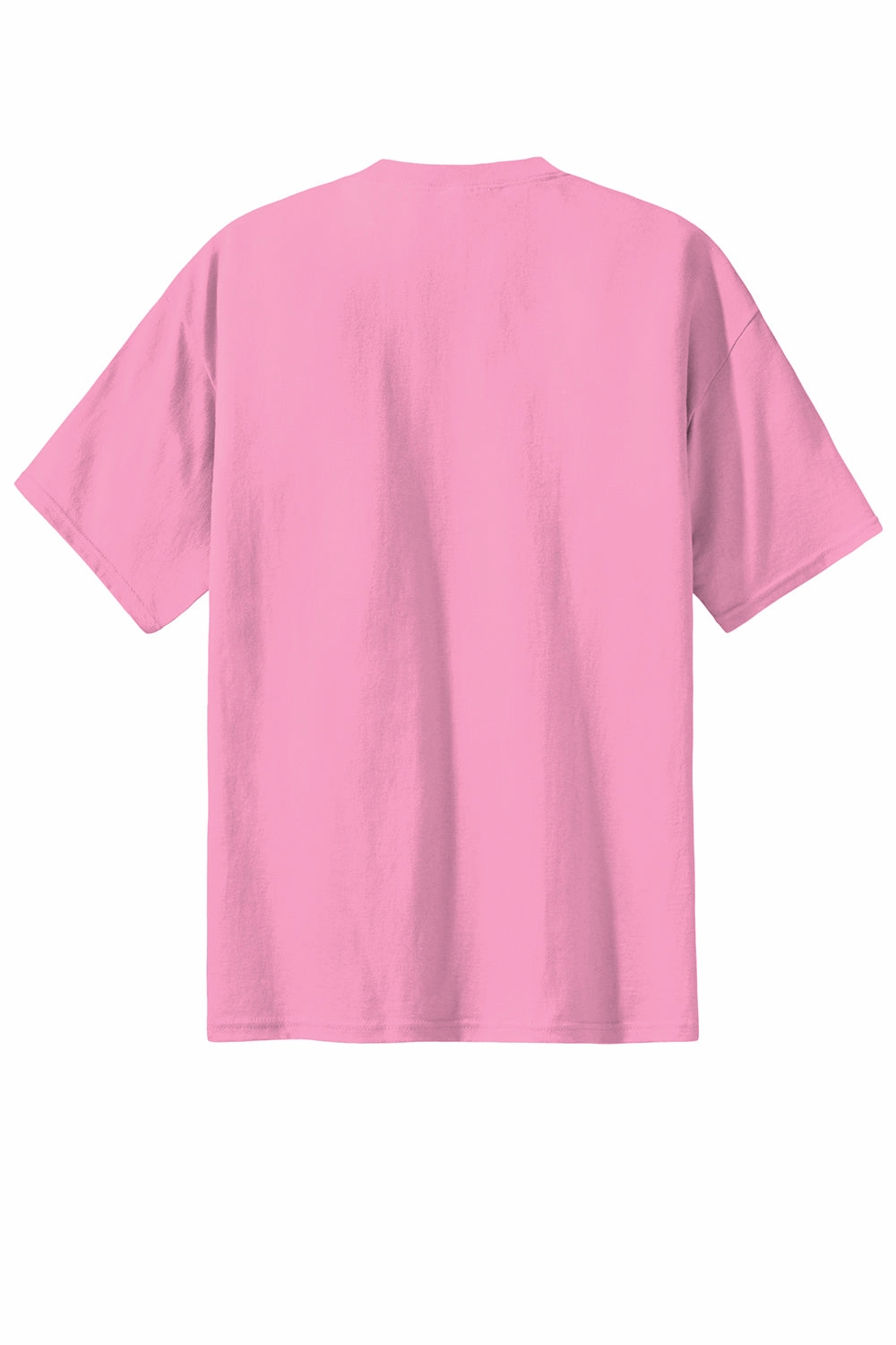 Port & Company Mens Essential Short Sleeve Crewneck T-Shirt - Candy Pink