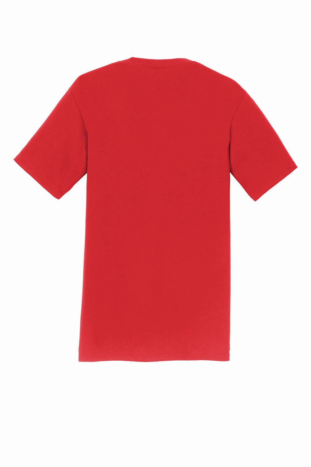 Port & Company Mens Fan Favorite Short Sleeve Crewneck T-Shirt - Bright Red