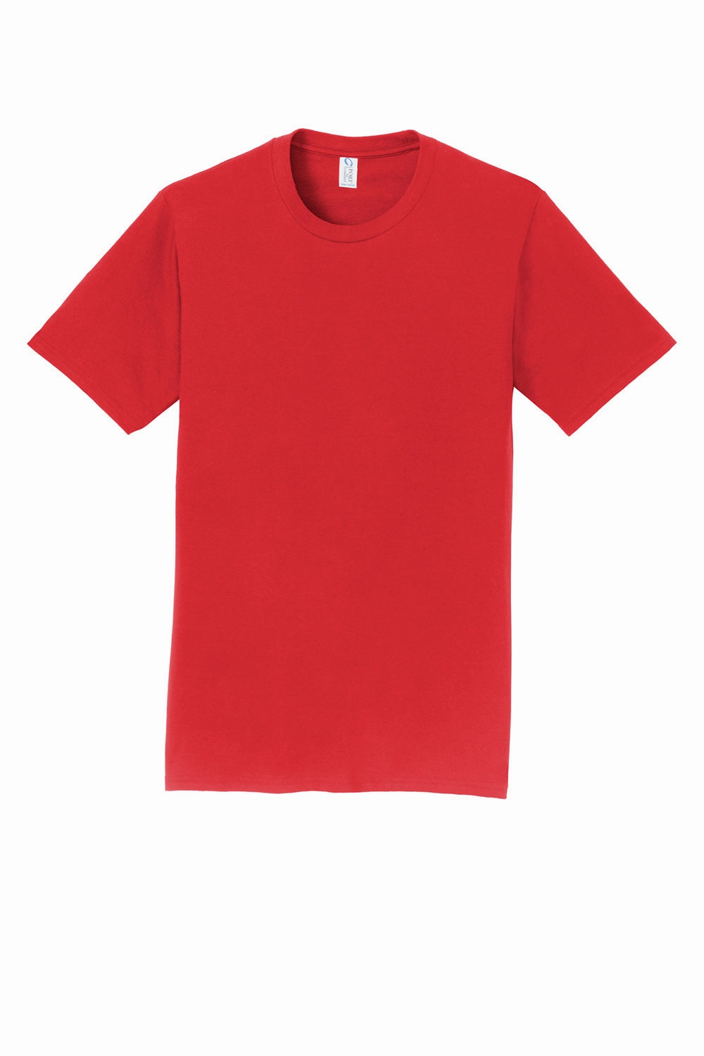 Port & Company Mens Fan Favorite Short Sleeve Crewneck T-Shirt - Bright Red