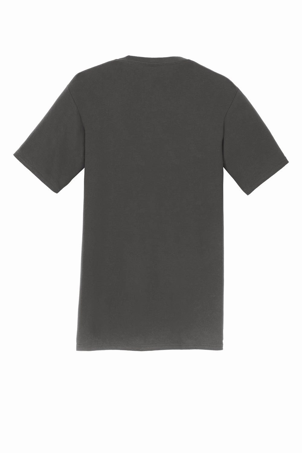 Port & Company Mens Fan Favorite Short Sleeve Crewneck T-Shirt - Charcoal Grey