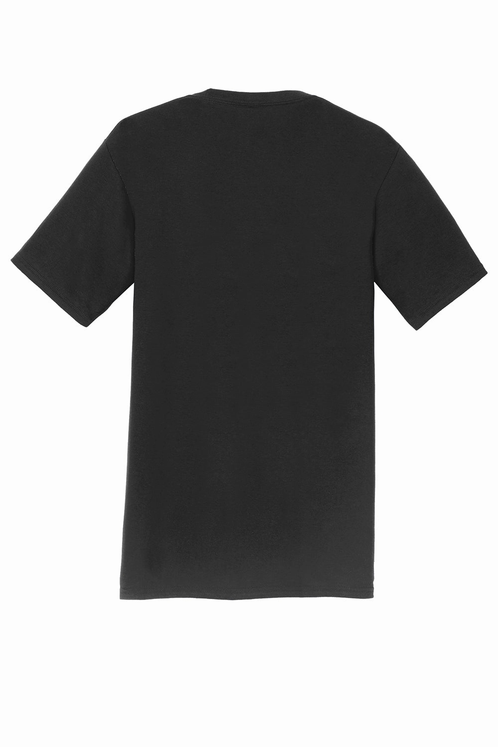 Port & Company Mens Fan Favorite Short Sleeve Crewneck T-Shirt - Jet Black