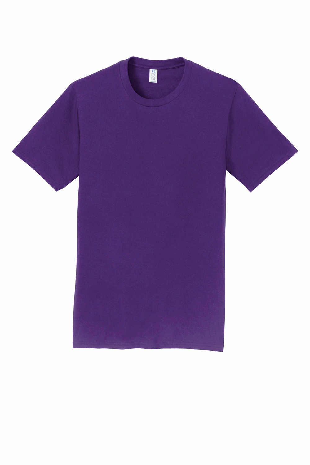 Port & Company Mens Fan Favorite Short Sleeve Crewneck T-Shirt - Team Purple
