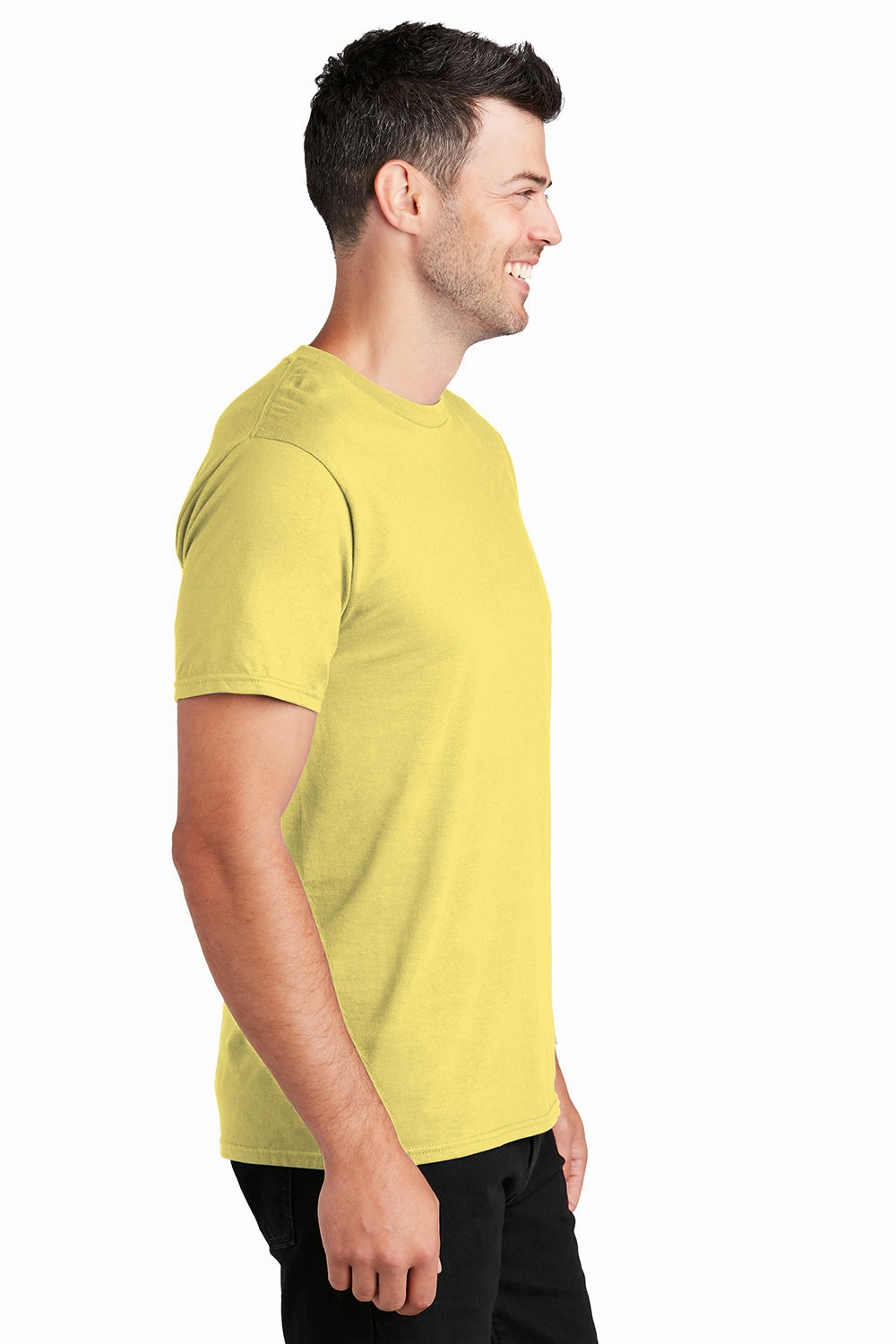 Port & Company Mens Fan Favorite Short Sleeve Crewneck T-Shirt - Yellow