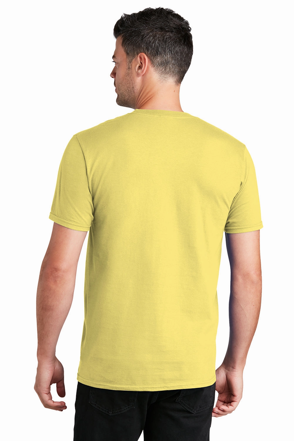 Port & Company Mens Fan Favorite Short Sleeve Crewneck T-Shirt - Yellow