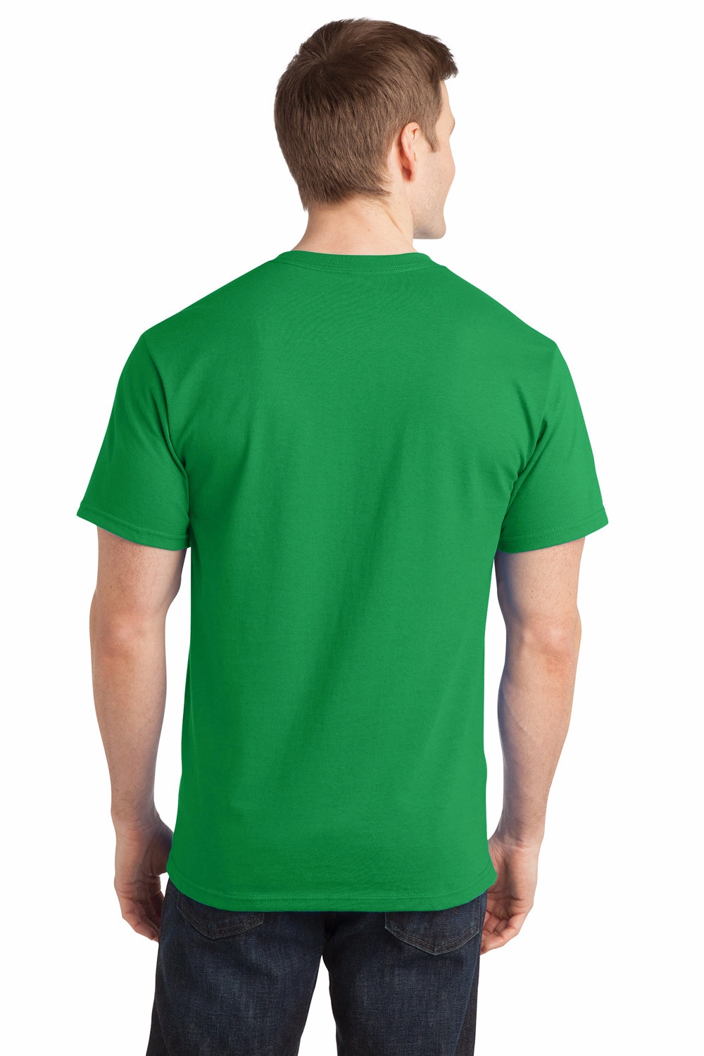 Port & Company Mens Short Sleeve Crewneck T-Shirt - Clover Green