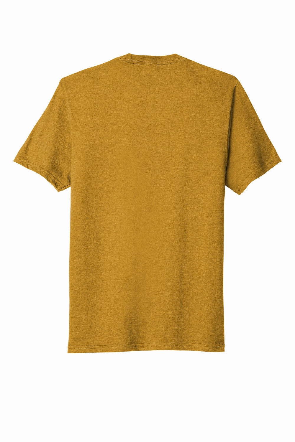 Port & Company Mens Short Sleeve Crewneck T-Shirt - Heather Ochre Yellow