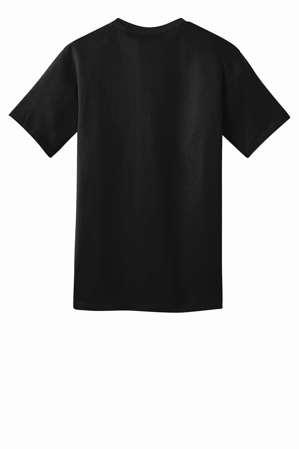 Port & Company Mens Short Sleeve Crewneck T-Shirt - Jet Black