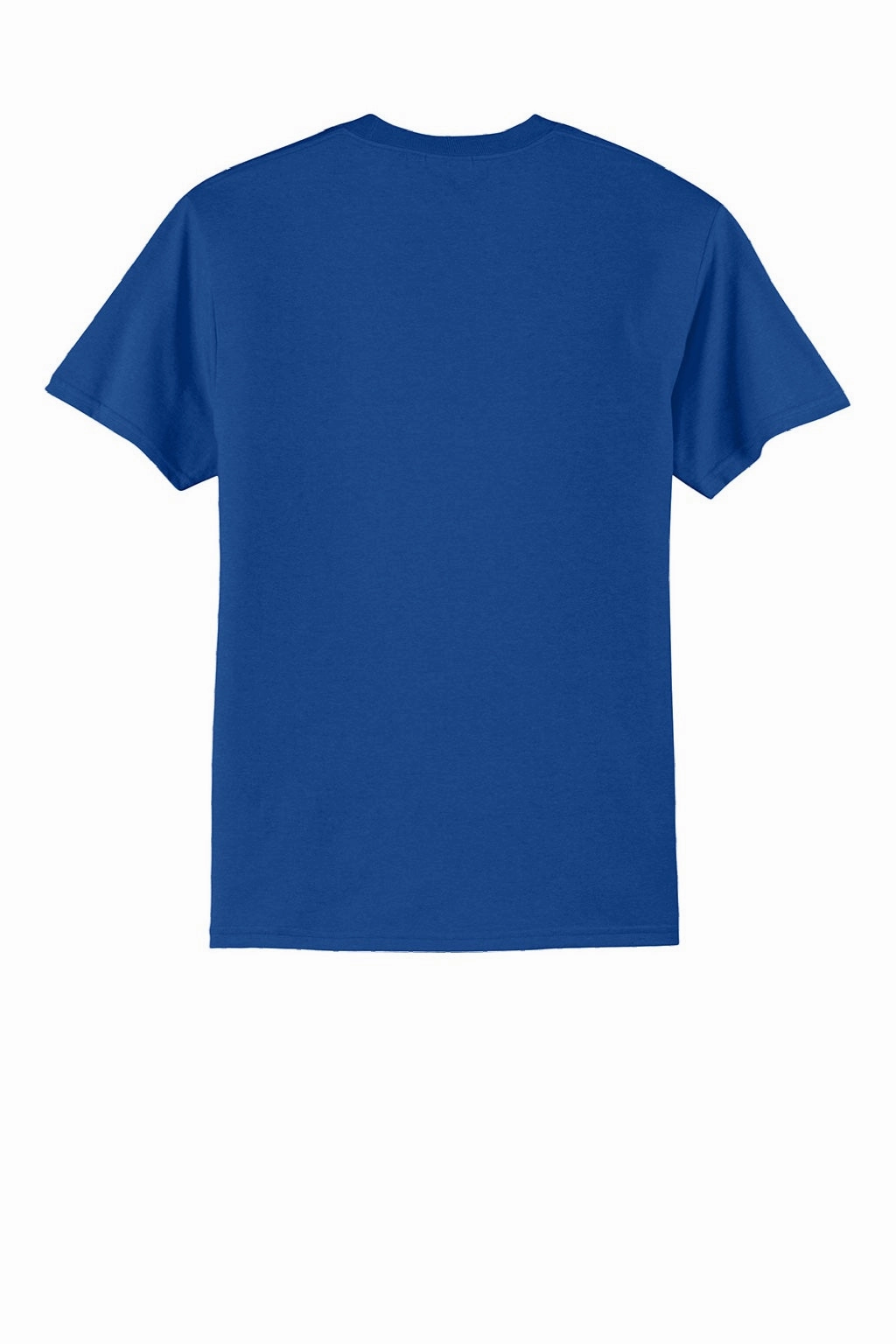 Port & Company Mens Short Sleeve Crewneck T-Shirt - True Royal Blue