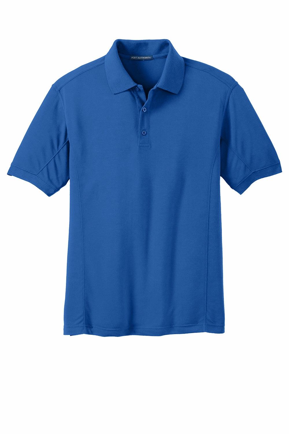 Port Authority Mens 5-1 Performance Moisture Wicking Short Sleeve Polo Shirt - Cobalt Blue - Closeout