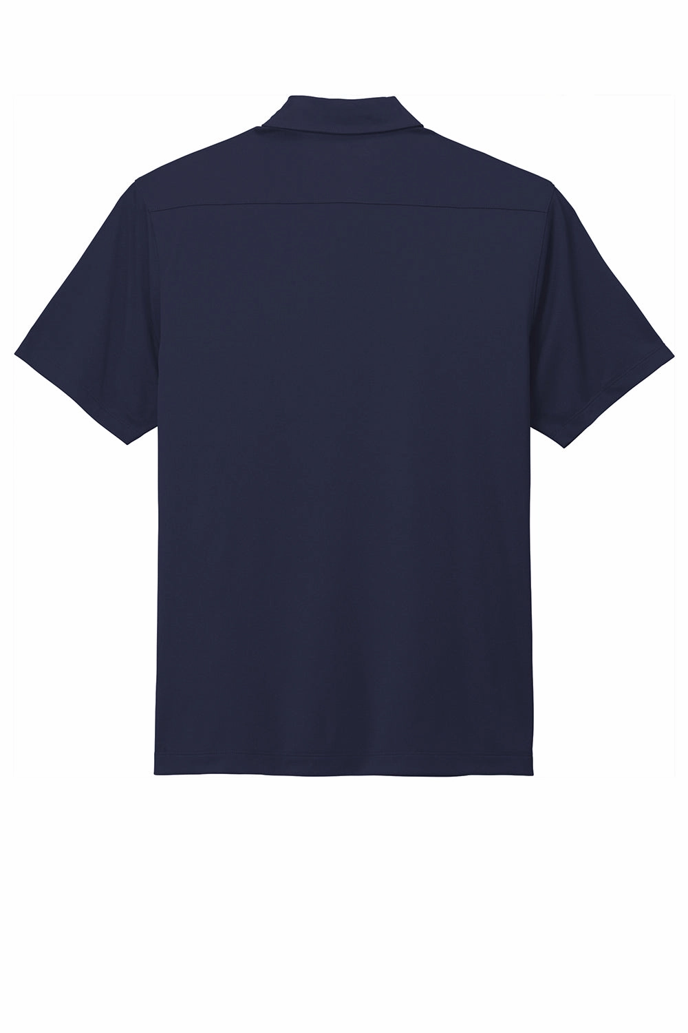 Port Authority Mens Moisture Wicking Short Sleeve Polo Shirt - True Navy Blue