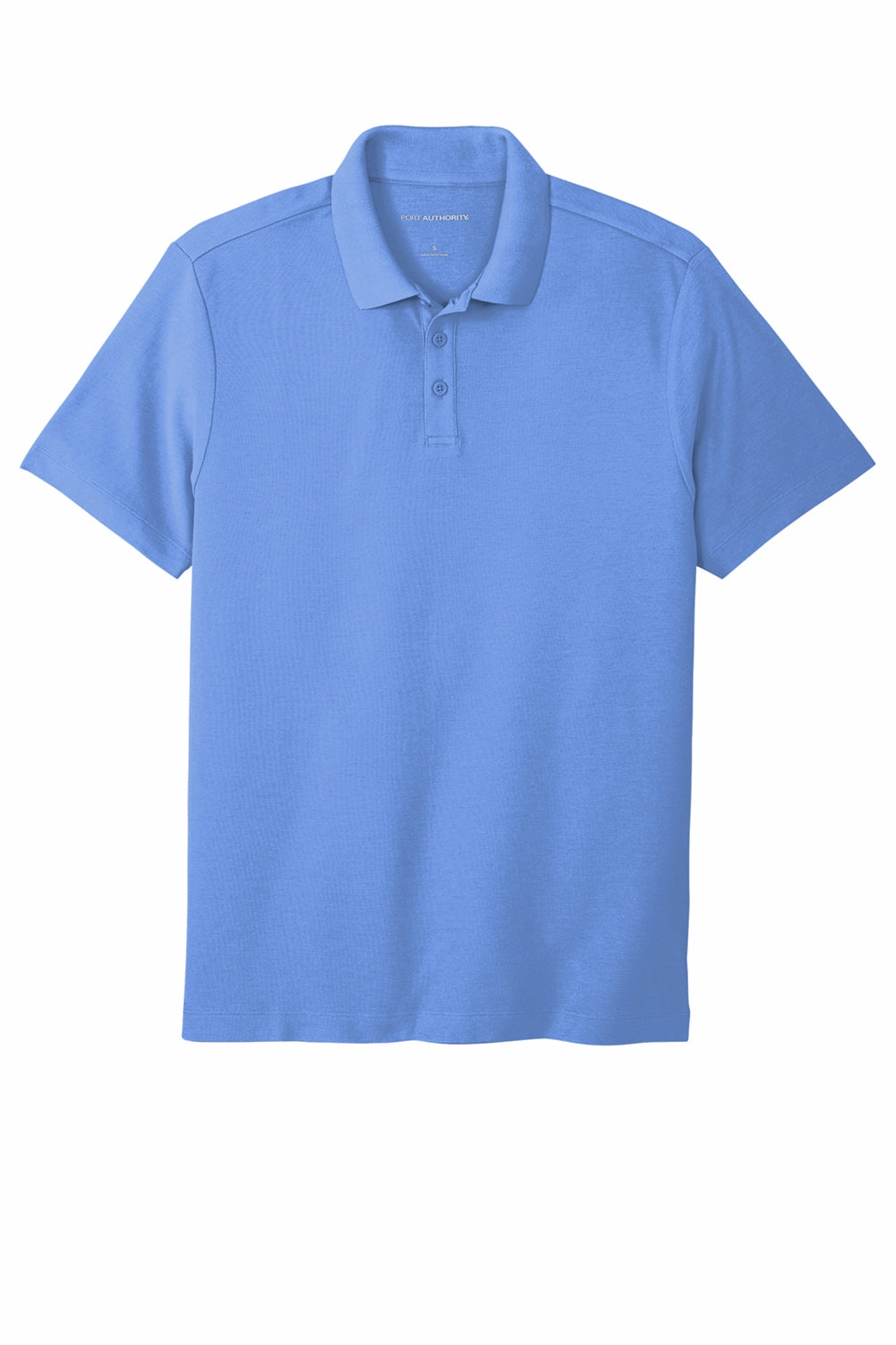 Port Authority Mens React SuperPro Snag Resistant Short Sleeve Polo Shirt - Ultramarine Blue