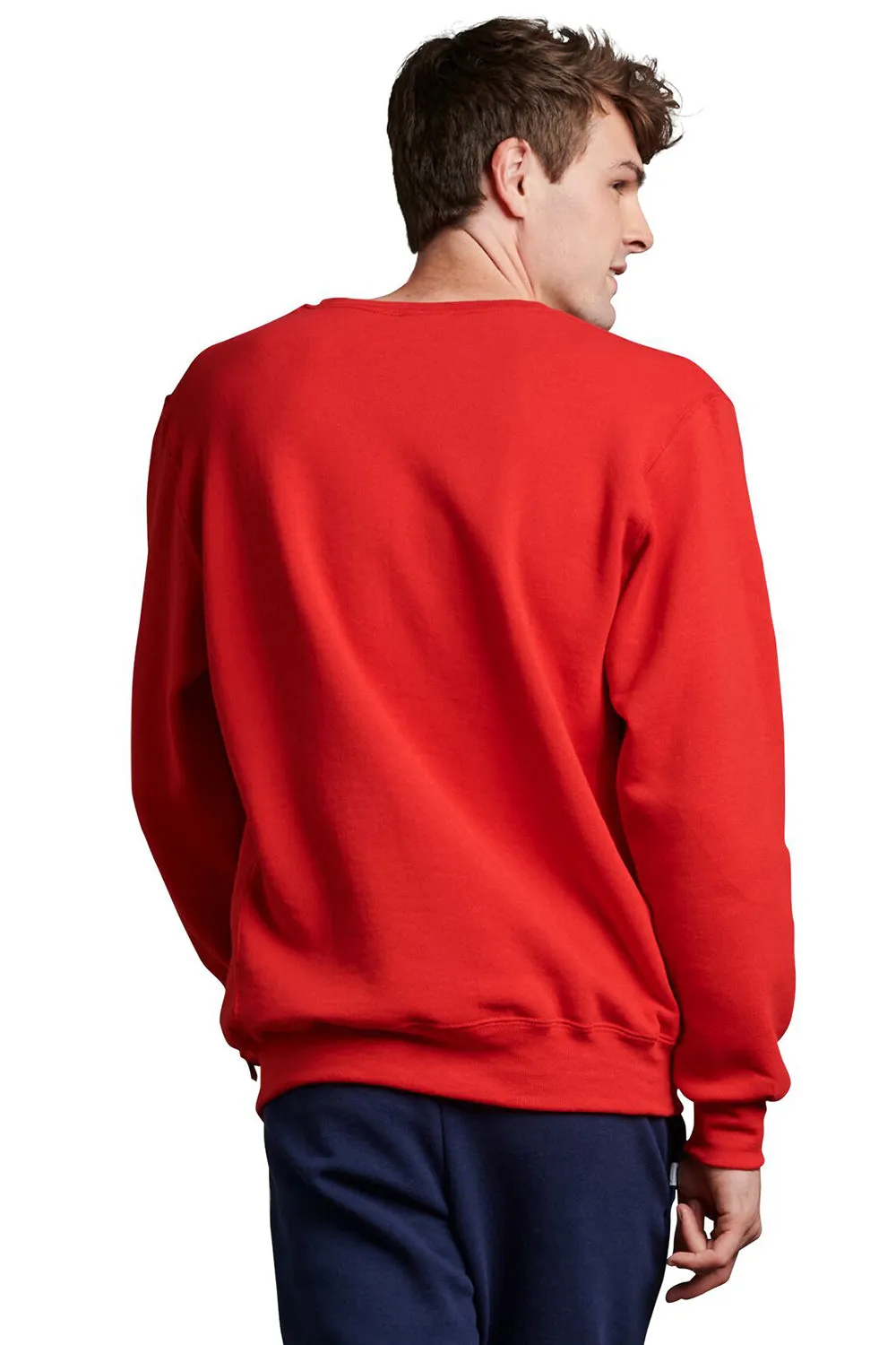 Russell Athletic Mens Dri-Power Moisture Wicking Crewneck Sweatshirt - True Red