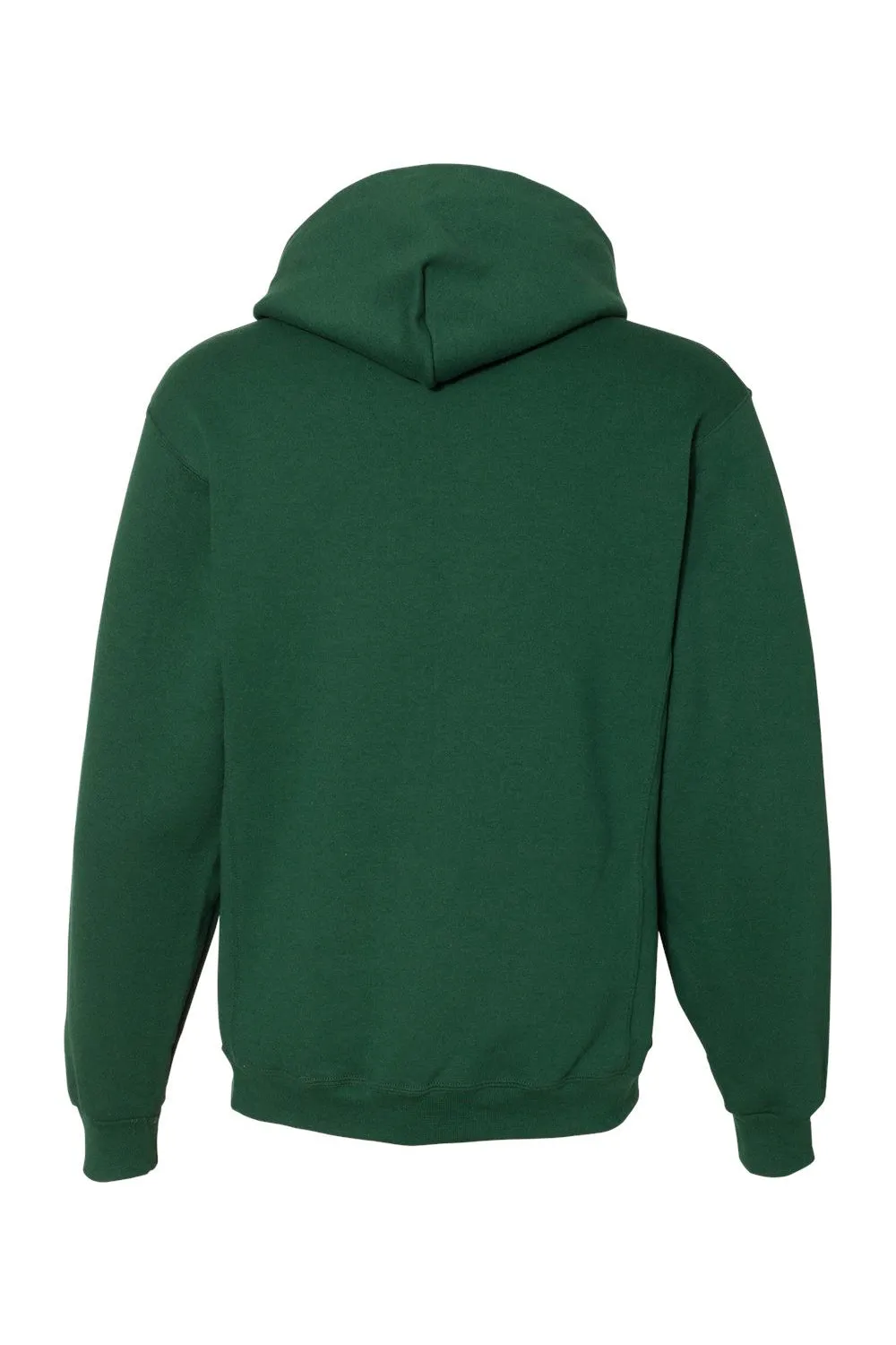 Russell Athletic Mens Dri-Power Moisture Wicking Hooded Sweatshirt Hoodie w/ Pouch Pocket - Dark Green