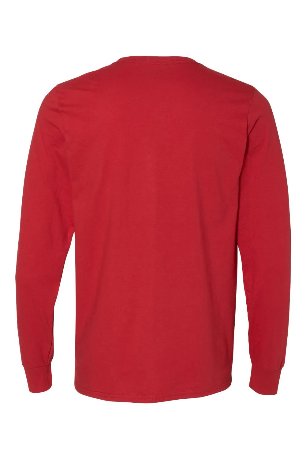 Russell Athletic Mens Dri-Power Moisture Wicking Performance Long Sleeve Crewneck T-Shirt - True Red