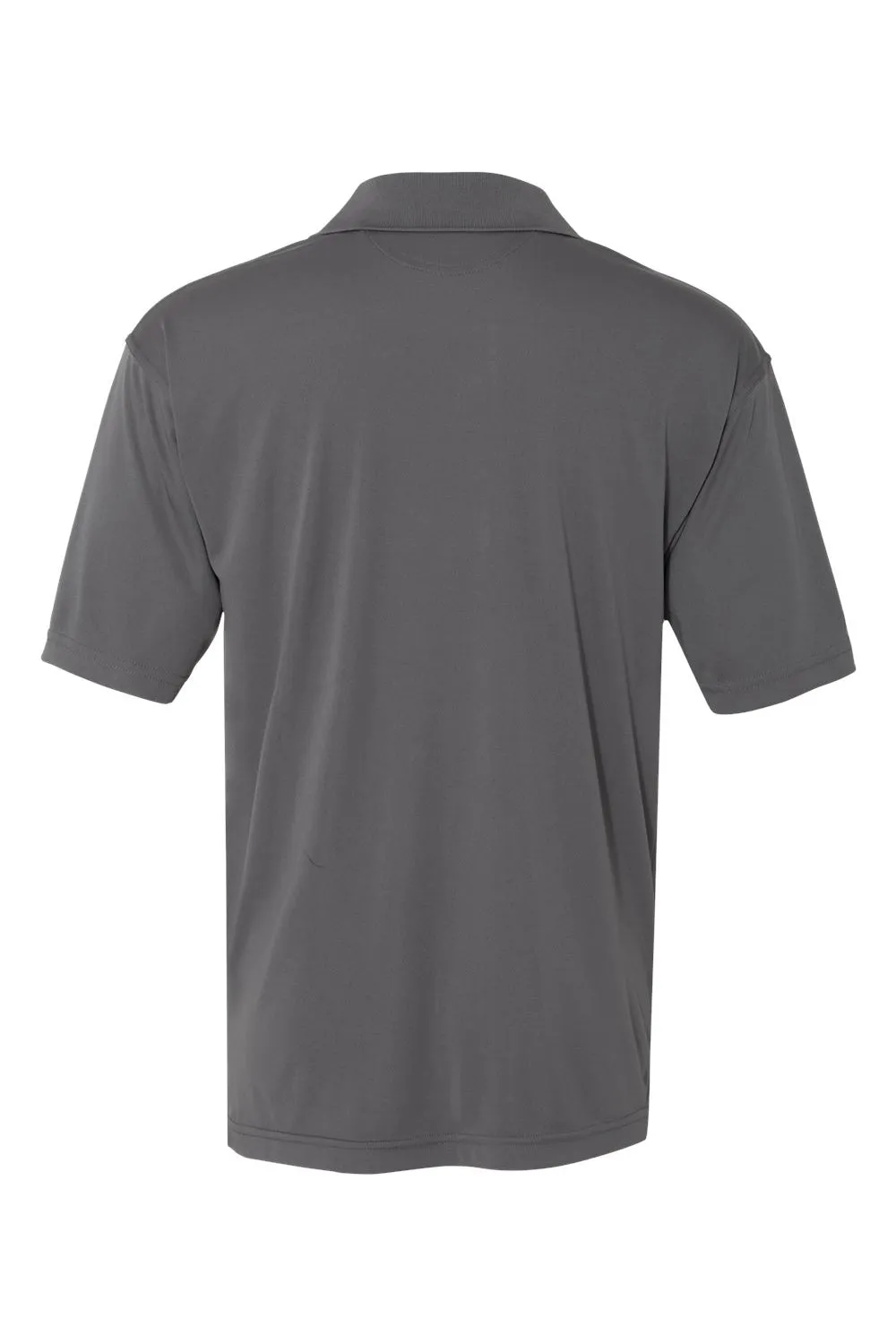 Sierra Pacific Mens Moisture Wicking Short Sleeve Polo Shirt - Steel Grey