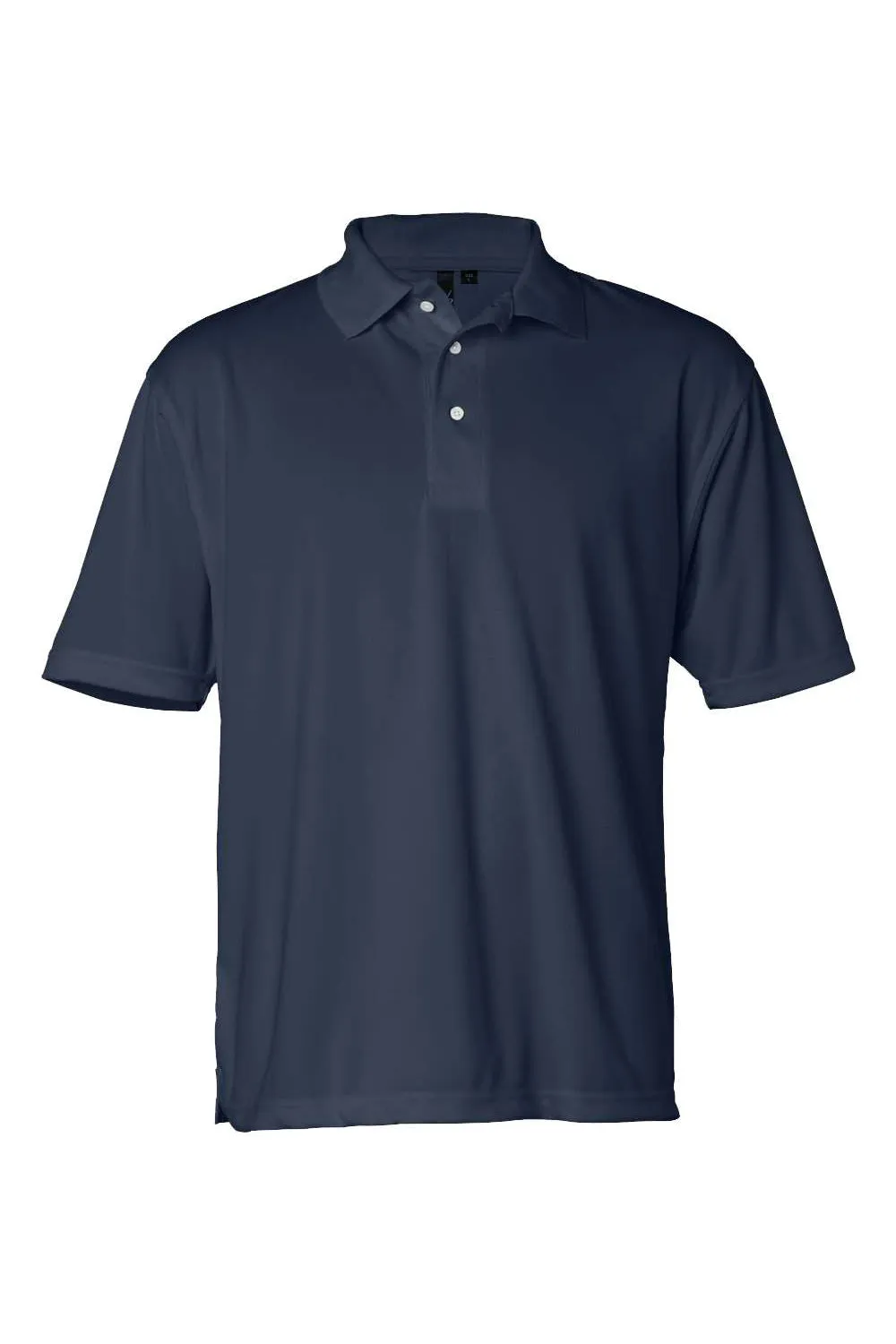 Sierra Pacific Mens Moisture Wish Mesh Short Sleeve Polo Shirt - Navy Blue