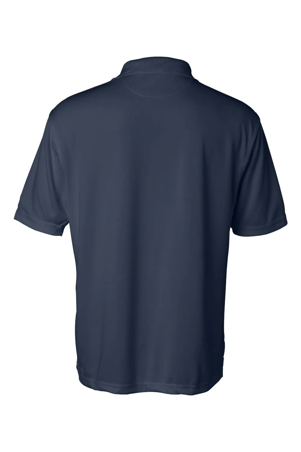Sierra Pacific Mens Moisture Wish Mesh Short Sleeve Polo Shirt - Navy Blue