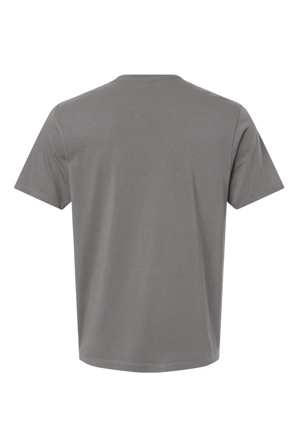 SoftShirts Mens Organic Short Sleeve Crewneck T-Shirt - Graphite Grey