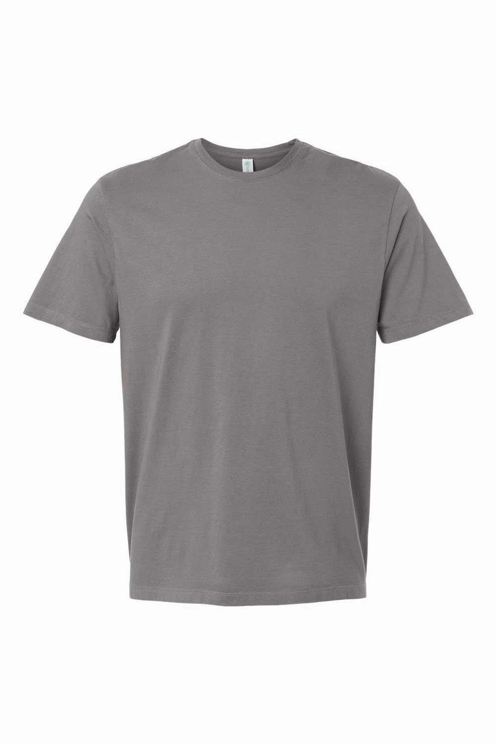 SoftShirts Mens Organic Short Sleeve Crewneck T-Shirt - Graphite Grey
