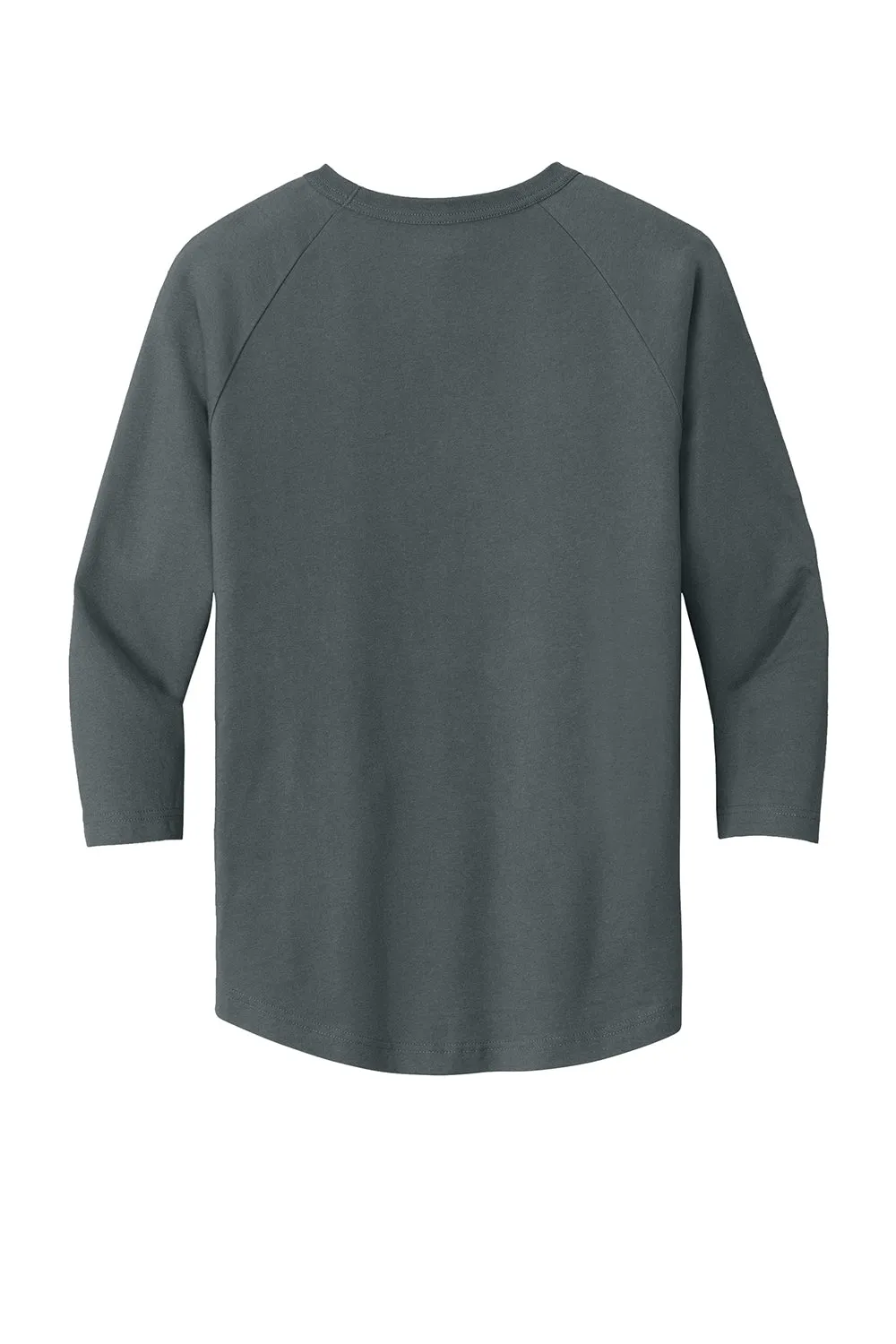 Sport-Tek Mens 3/4 Sleeve Crewneck T-Shirt - Iron Grey