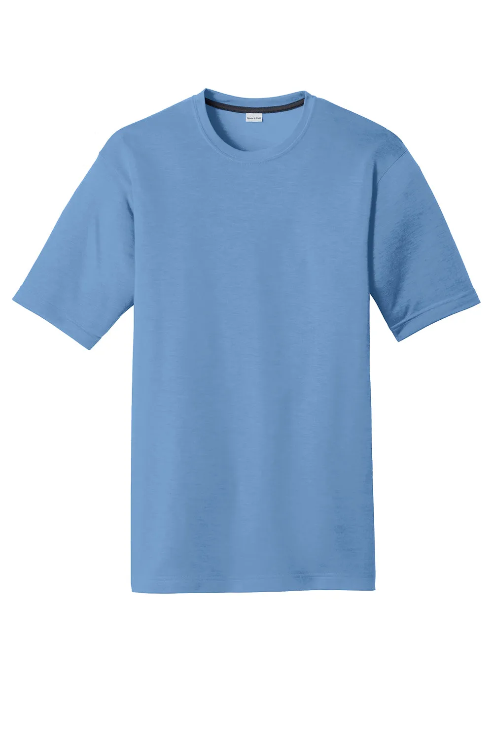 Sport-Tek Mens Competitor Moisture Wicking Short Sleeve Crewneck T-Shirt - Carolina Blue