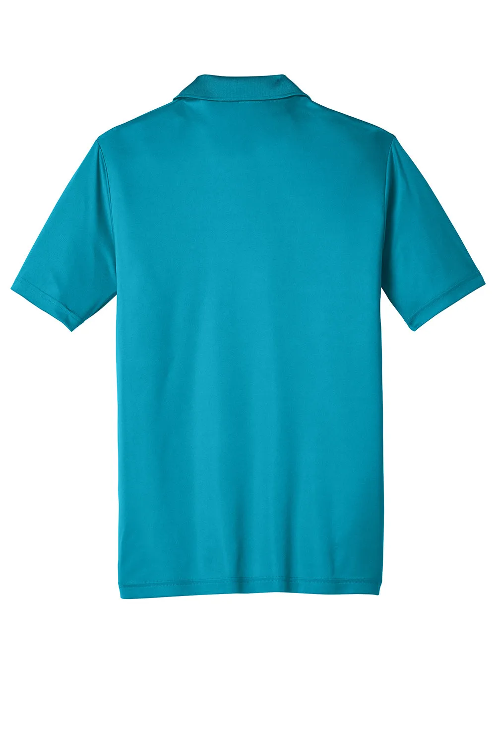 Sport-Tek Mens Competitor Moisture Wicking Short Sleeve Polo Shirt - Atomic Blue