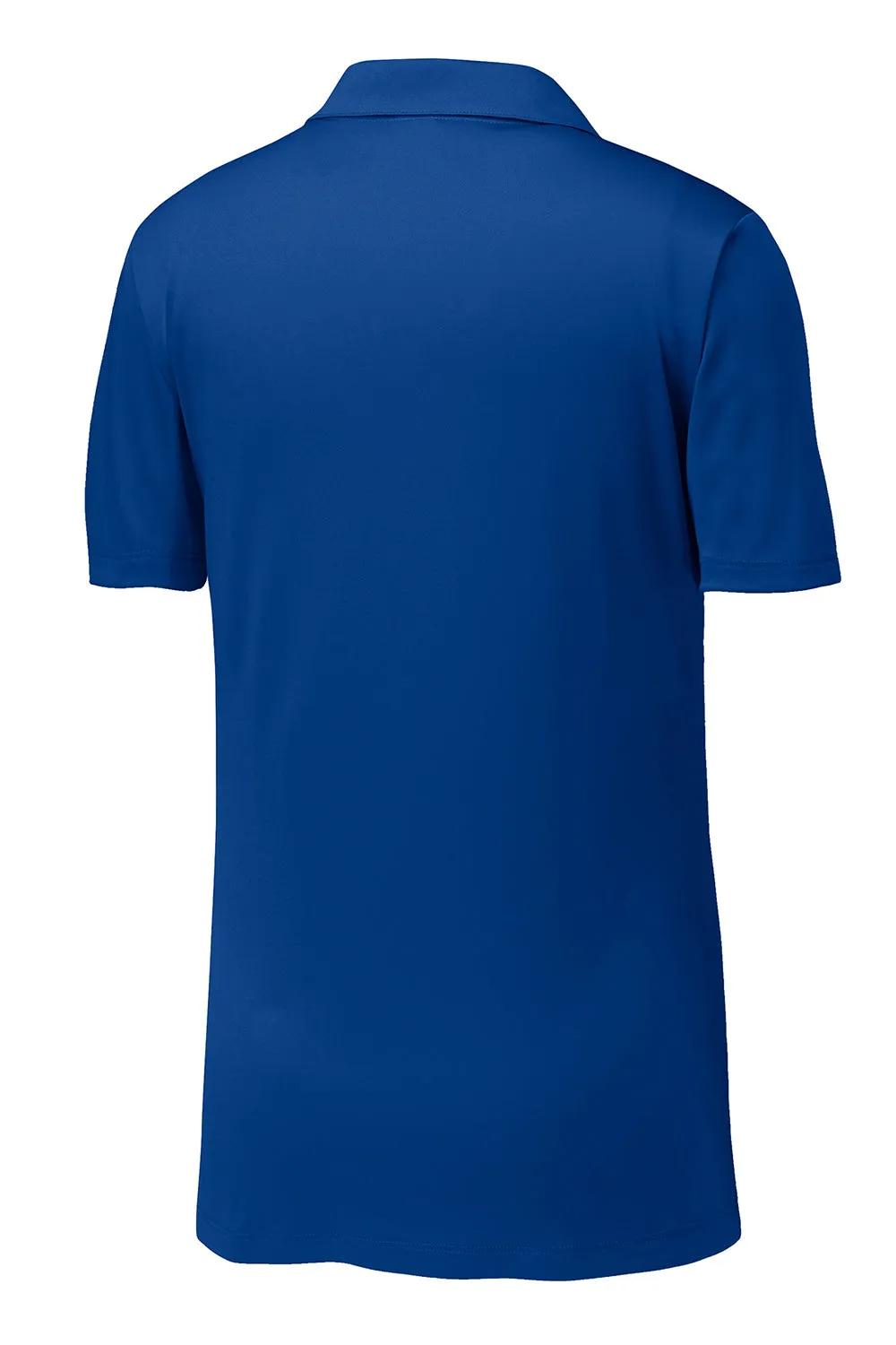 Sport-Tek Mens Competitor Moisture Wicking Short Sleeve Polo Shirt - True Royal Blue