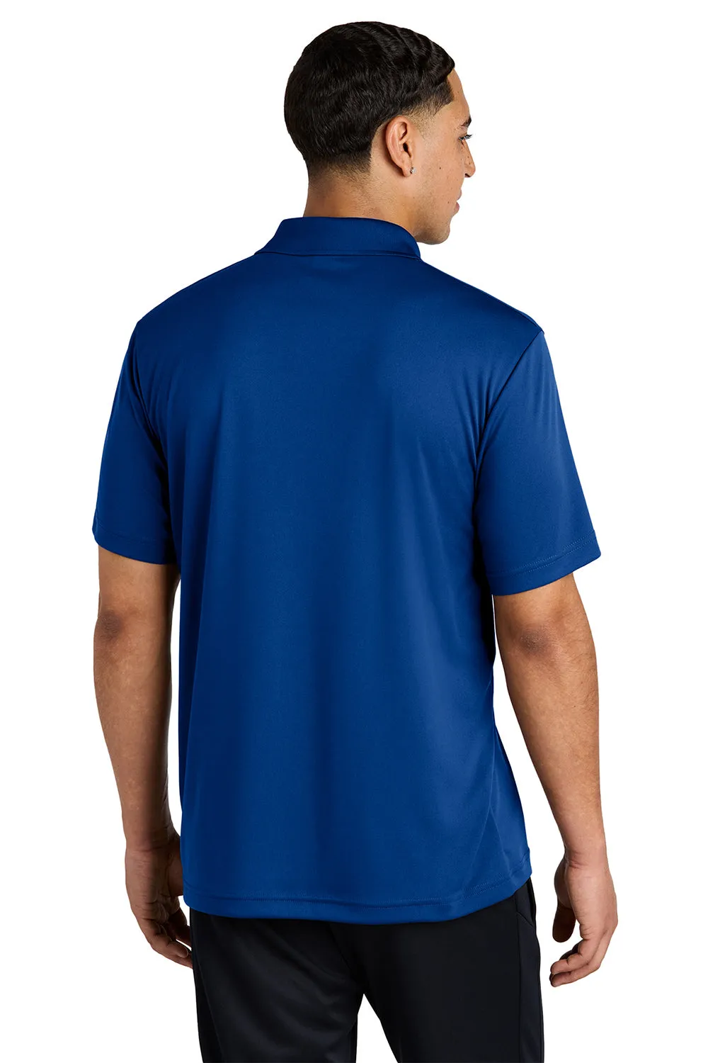 Sport-Tek Mens Competitor Moisture Wicking Short Sleeve Polo Shirt - True Royal Blue