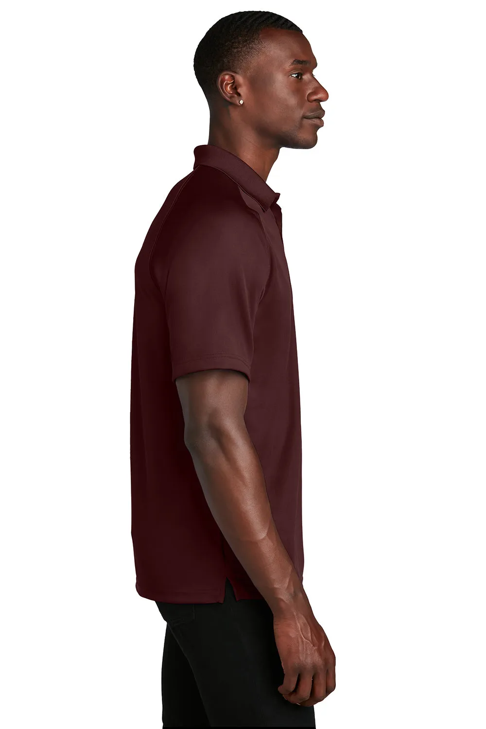 Sport-Tek Mens Dry Zone Moisture Wicking Short Sleeve Polo Shirt - Maroon