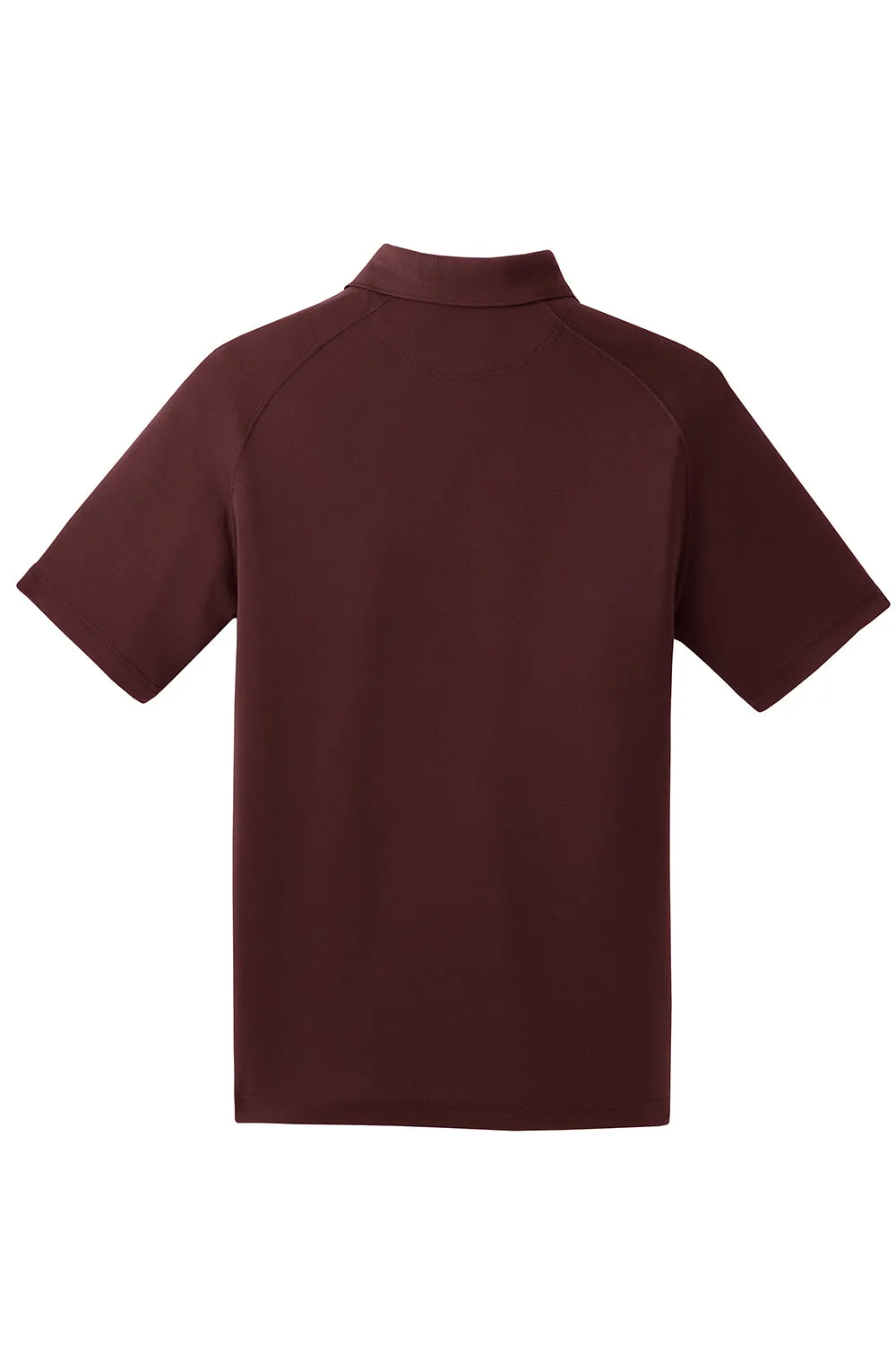 Sport-Tek Mens Dry Zone Moisture Wicking Short Sleeve Polo Shirt - Maroon