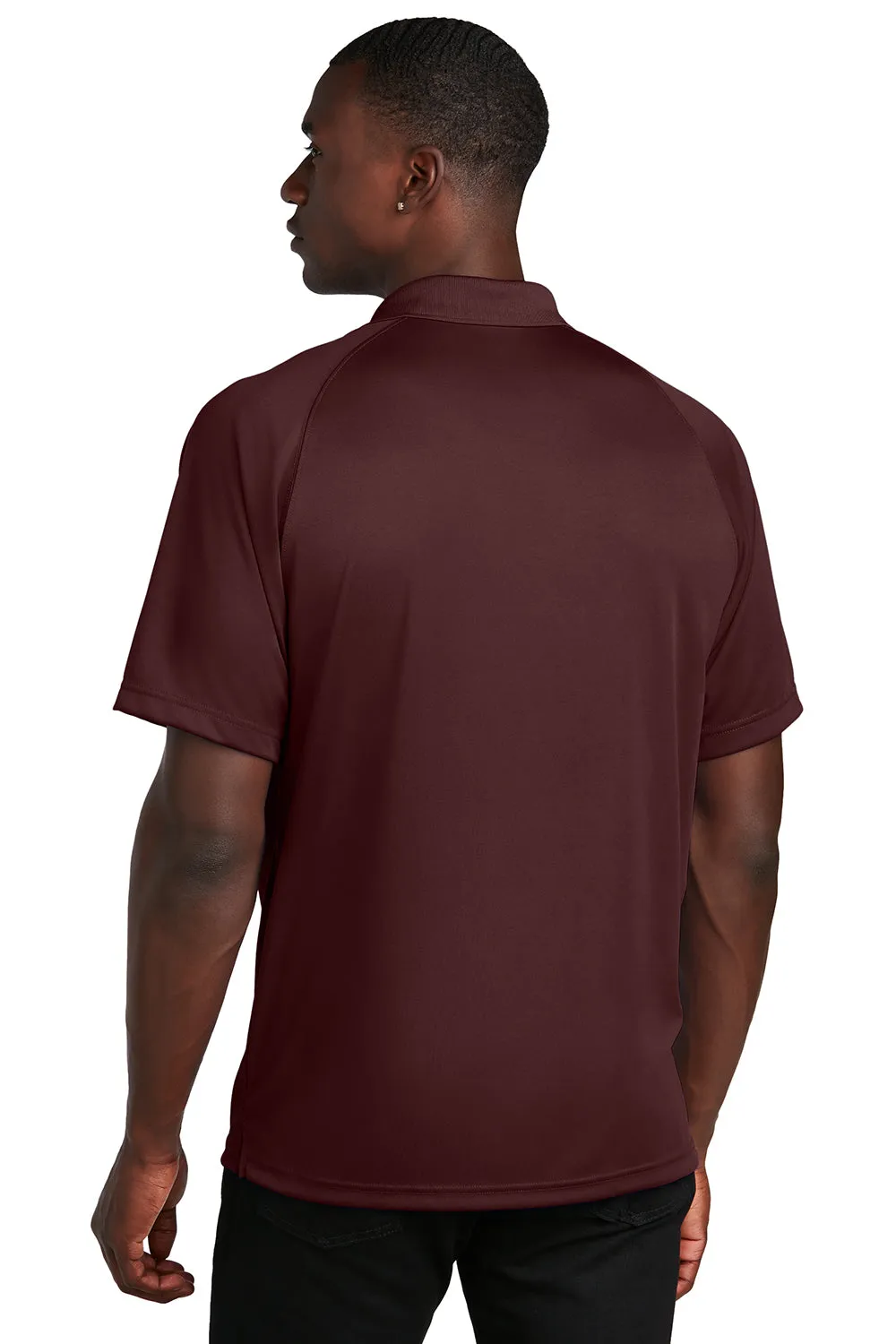 Sport-Tek Mens Dry Zone Moisture Wicking Short Sleeve Polo Shirt - Maroon