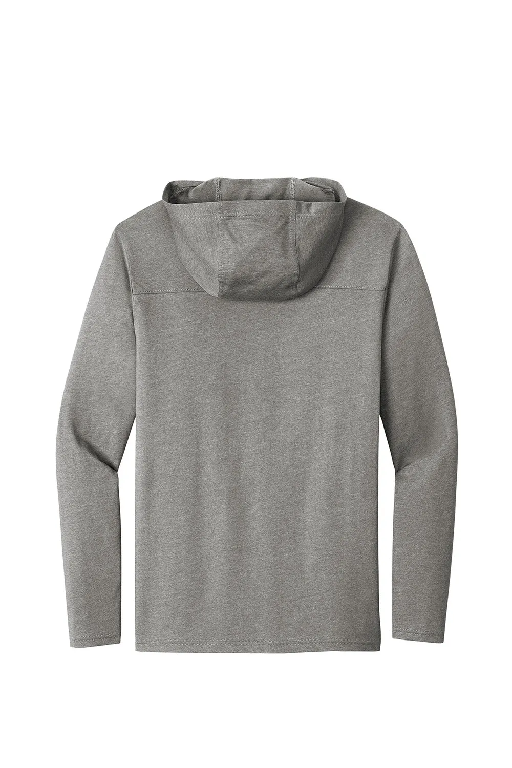 Sport-Tek Mens Halftime Long Sleeve Hooded T-Shirt Hoodie - Heather Vintage Grey