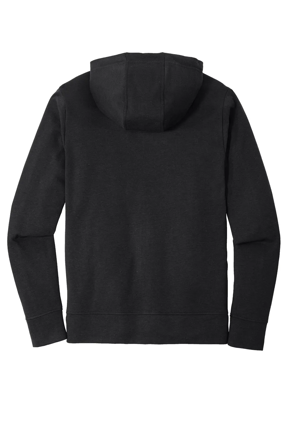 Sport-Tek Mens Moisture Wicking Fleece Full Zip Hooded Sweatshirt Hoodie w/ Pockets - Black