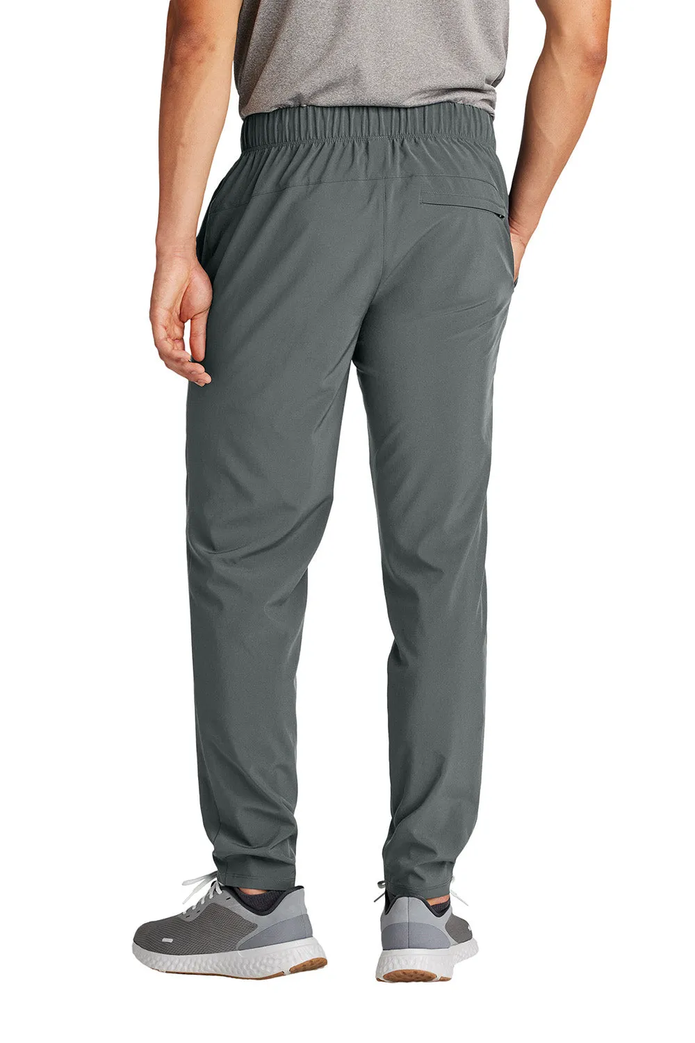 Sport-Tek Mens Repeat Moisture Wicking Pants w/ Pockets - Iron Grey