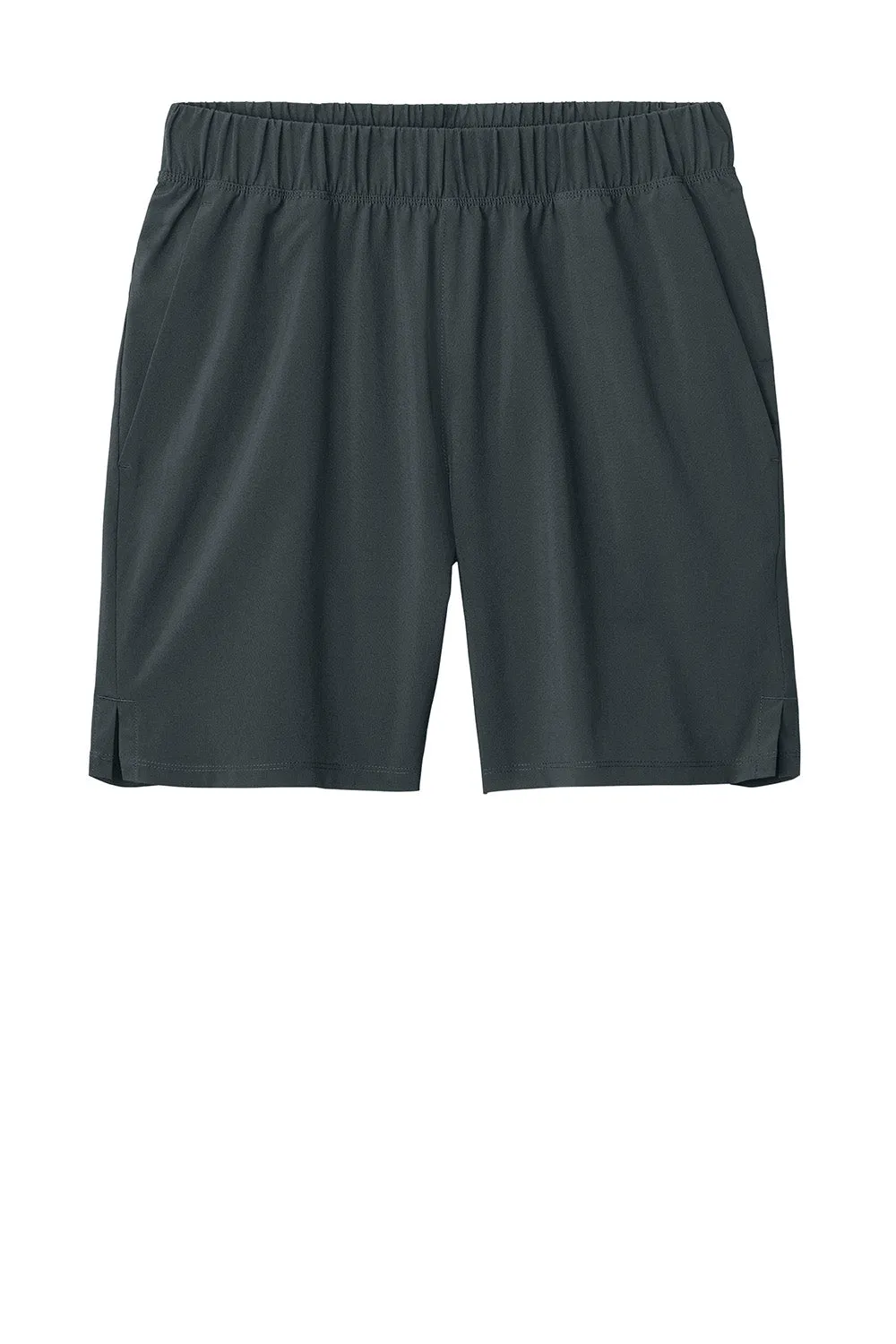 Sport-Tek Mens Repeat Moisture Wicking Shorts w/ Pockets - Iron Grey