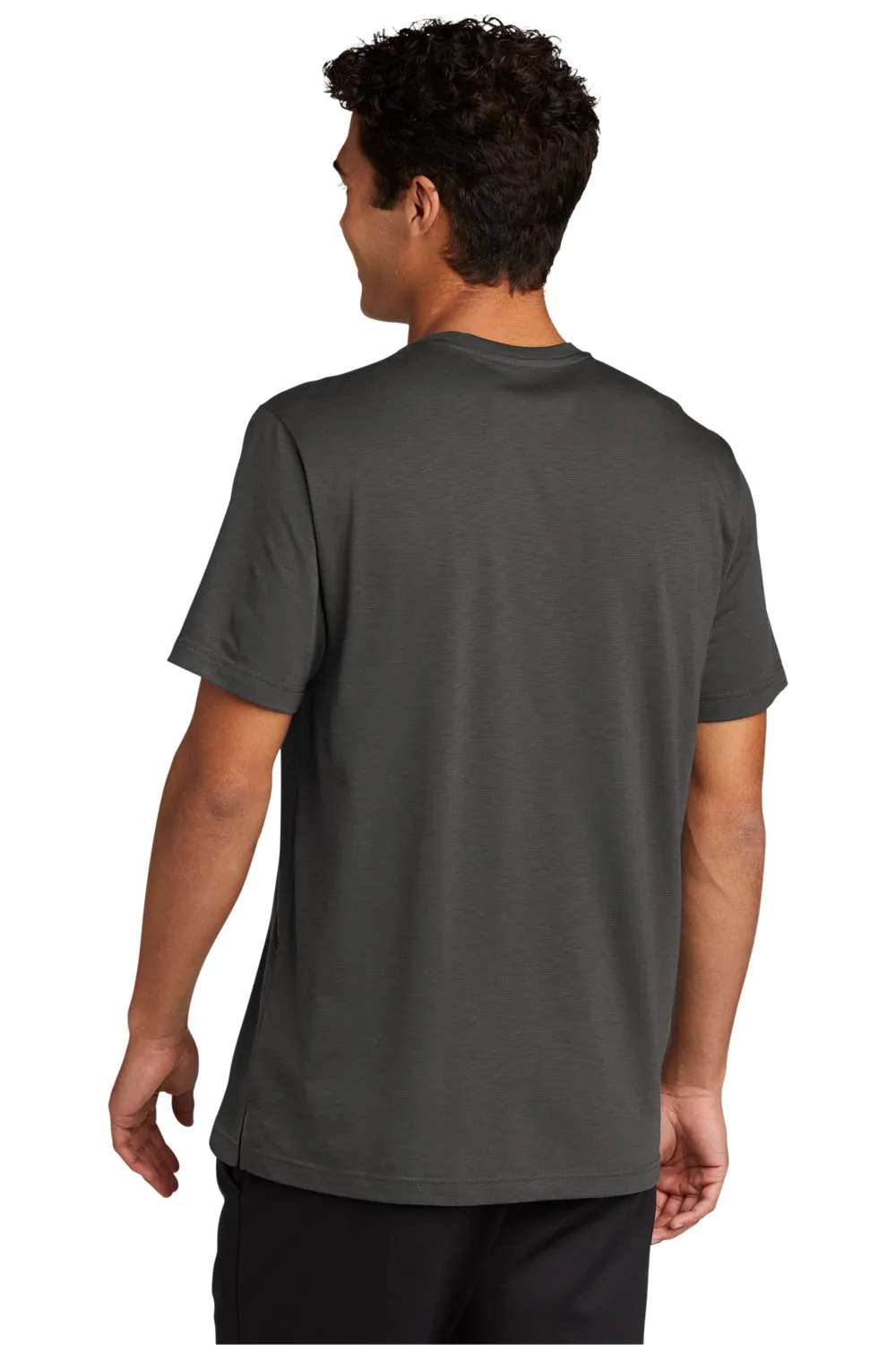 Sport-Tek Mens Strive Moisture Wicking Short Sleeve Crewneck T-Shirt - Graphite Grey