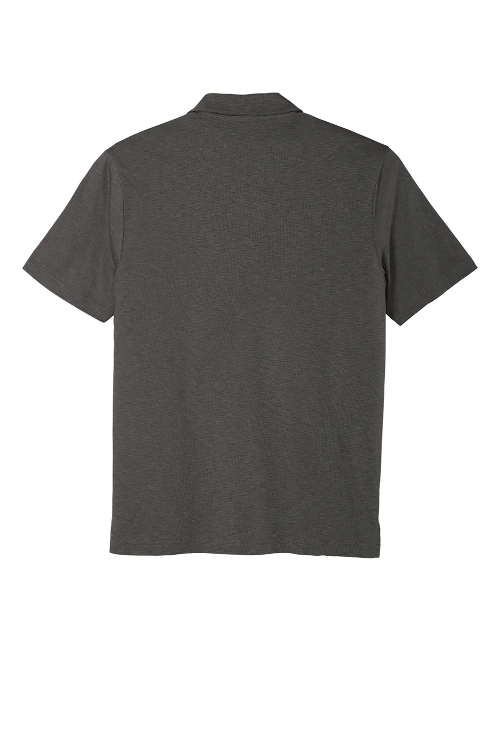 Sport-Tek Mens Strive Moisture Wicking Short Sleeve Polo Shirt - Graphite Grey