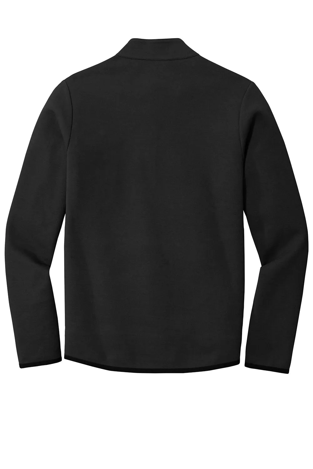 Sport-Tek Mens Triumph Fleece 1/4 Zip Sweatshirt w/ Pouch Pocket - Black