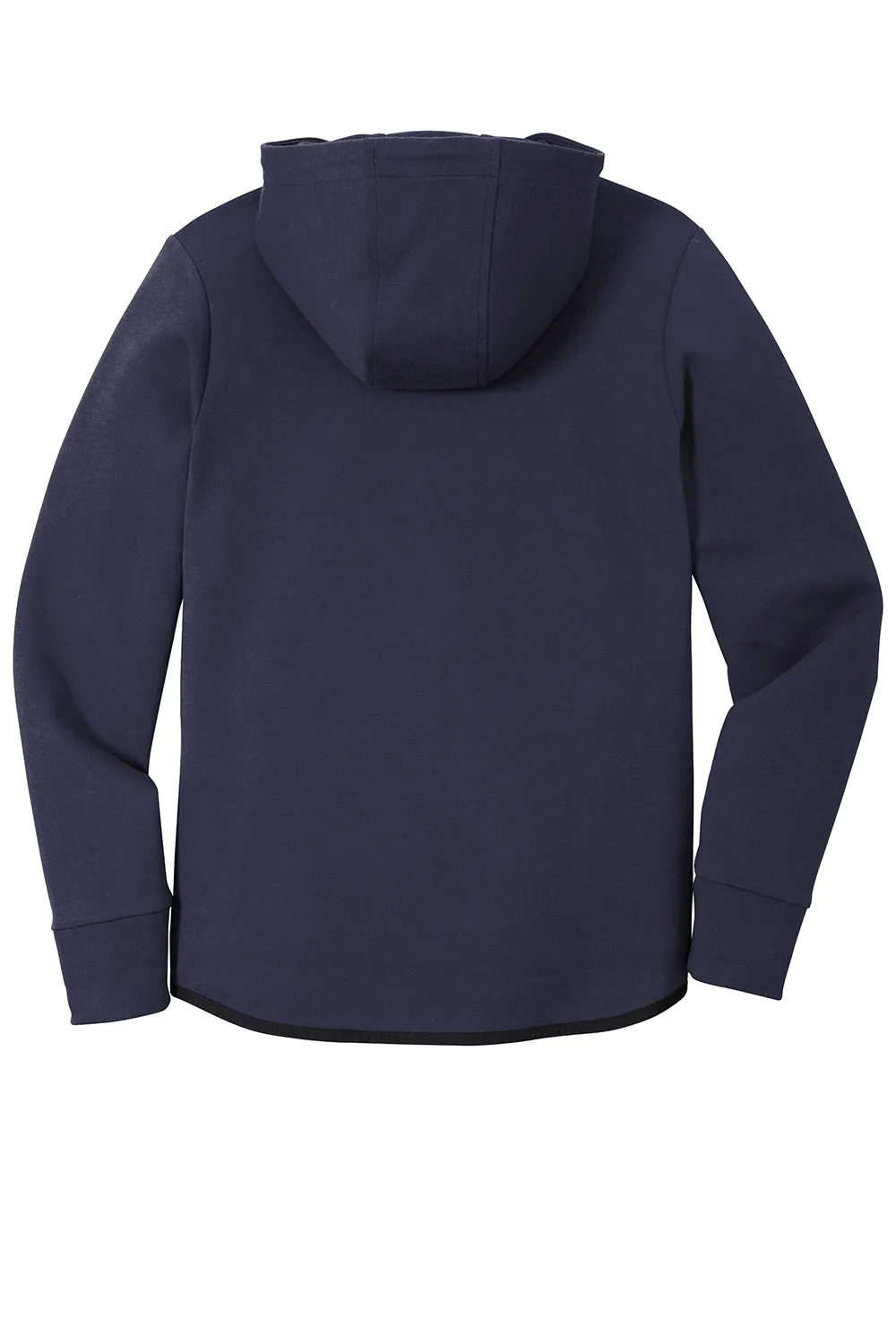 Sport-Tek Mens Triumph Fleece Hooded Sweatshirt Hoodie w/ Pouch Pocket - Navy Blue