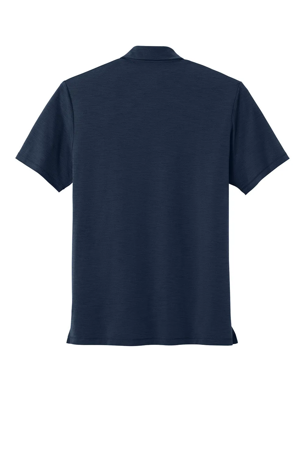 Sport-Tek Mens Versa Moisture Wicking Short Sleeve Polo Shirt - True Navy Blue