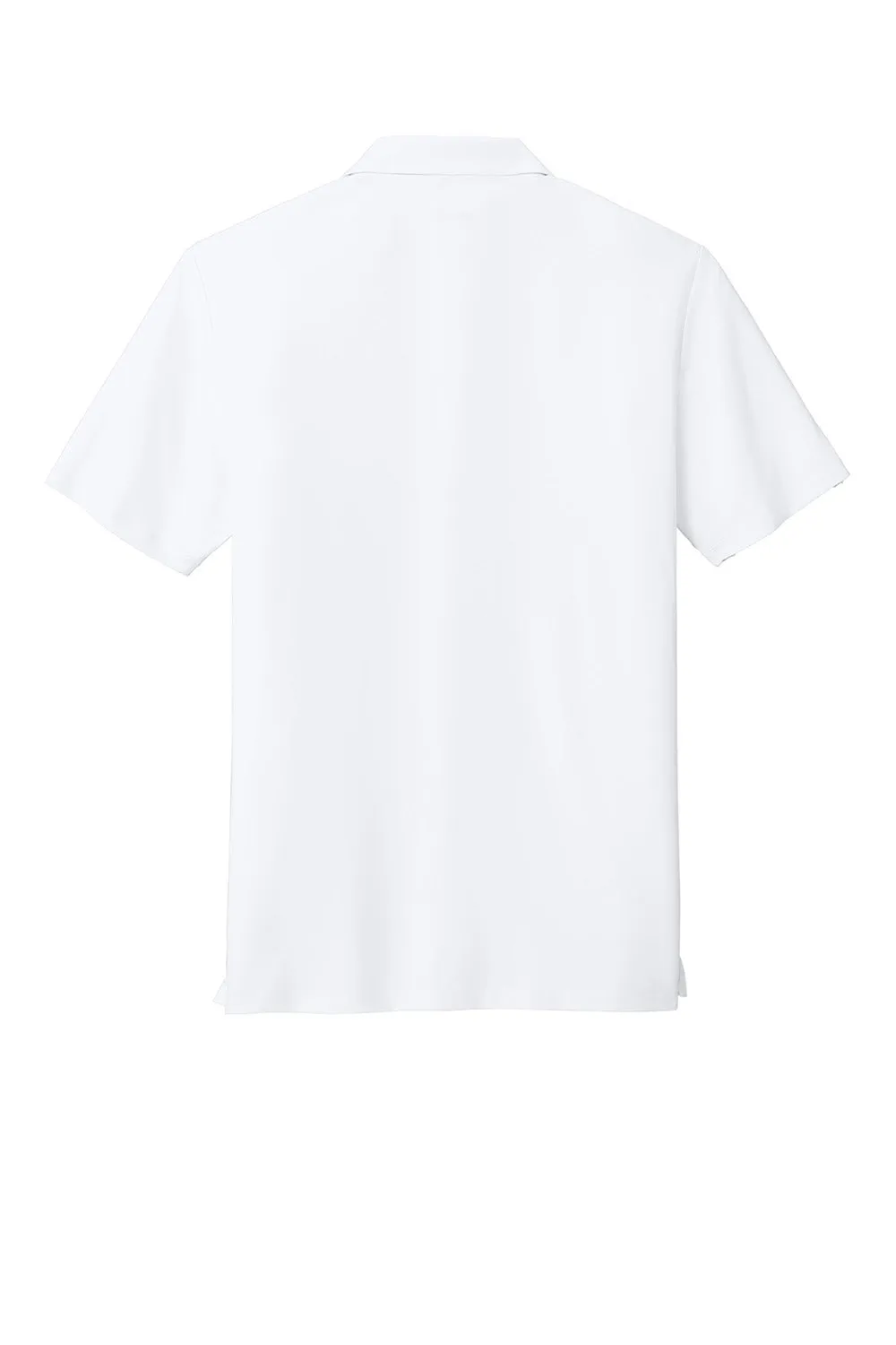 Sport-Tek Mens Versa Moisture Wicking Short Sleeve Polo Shirt - White