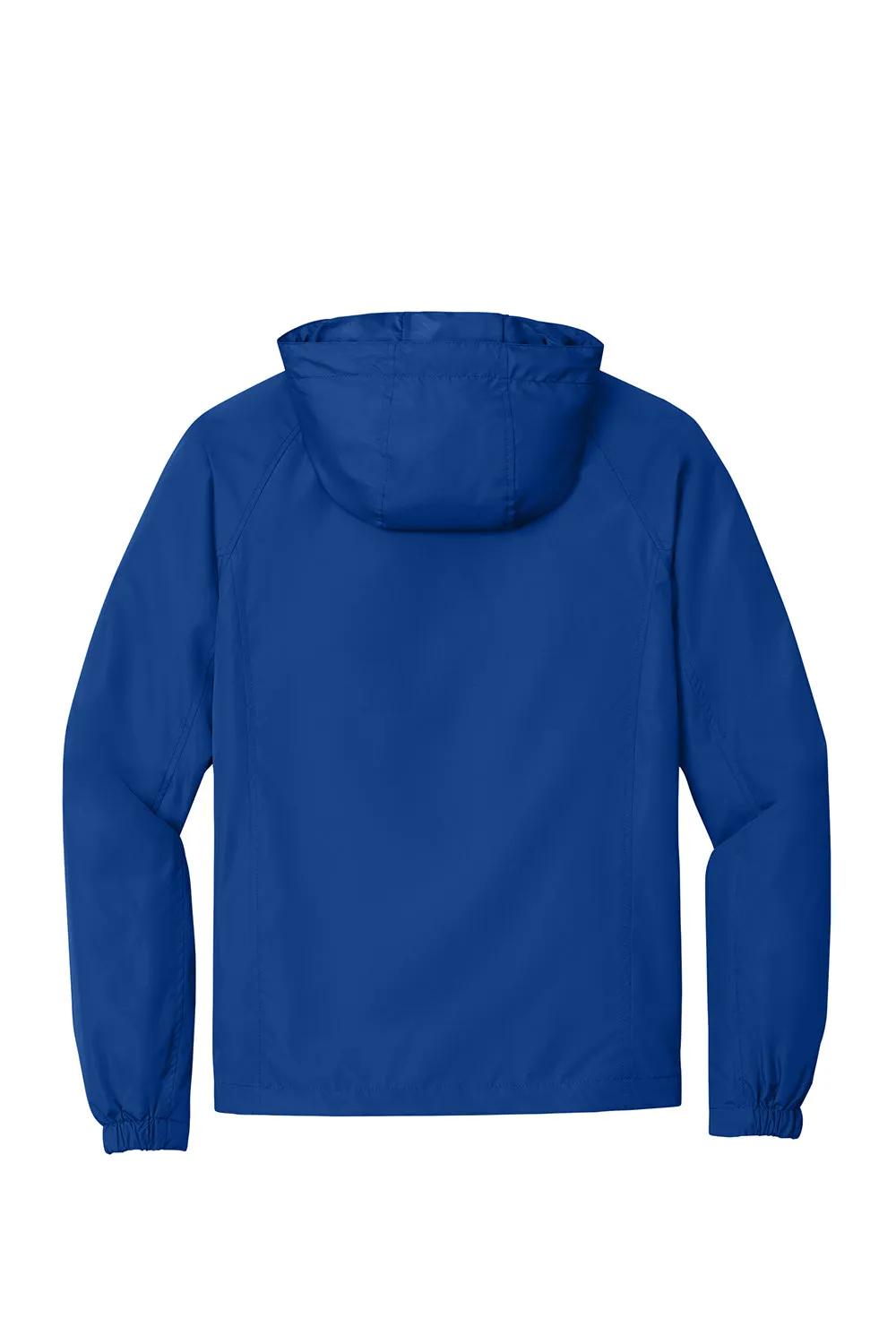 Sport-Tek Mens Water Resistant Full Zip Hooded Jacket - True Royal Blue
