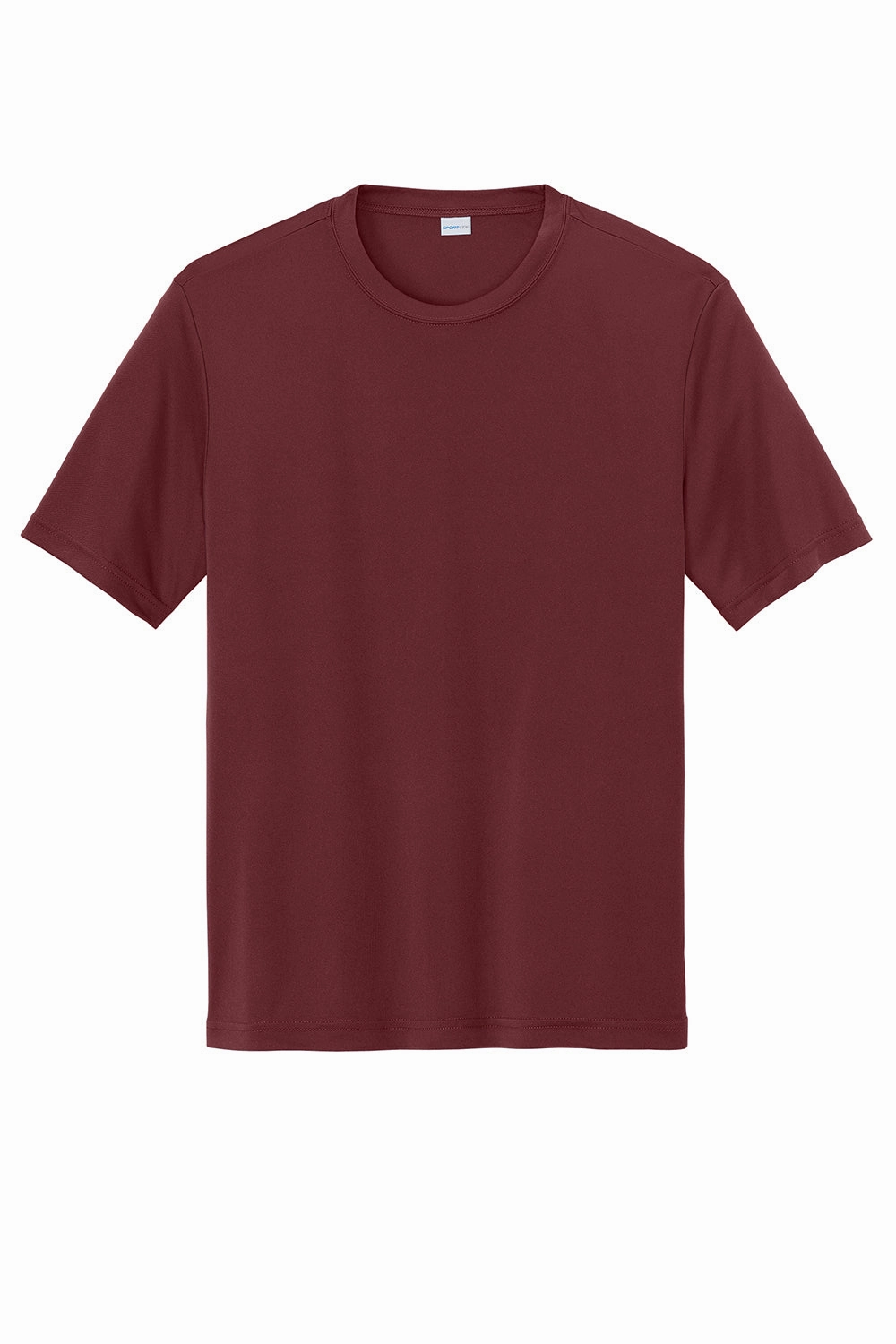 Sport-Tek Mens Competitor Moisture Wicking Short Sleeve Crewneck T-Shirt - Cardinal Red