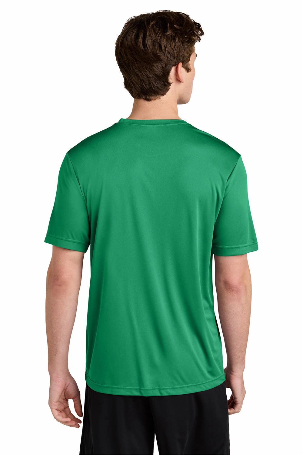 Sport-Tek Mens Competitor Moisture Wicking Short Sleeve Crewneck T-Shirt - Kelly Green