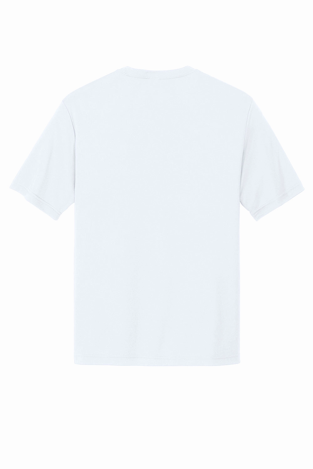 Sport-Tek Mens Competitor Moisture Wicking Short Sleeve Crewneck T-Shirt - White
