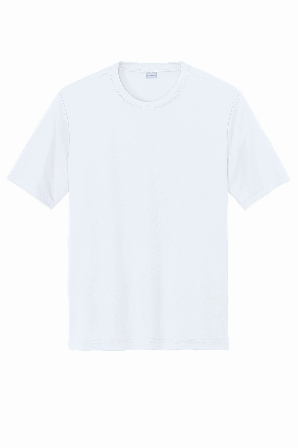 Sport-Tek Mens Competitor Moisture Wicking Short Sleeve Crewneck T-Shirt - White