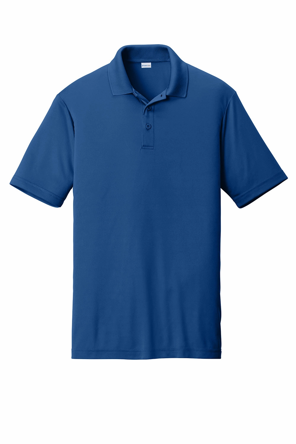Sport-Tek Mens Competitor Moisture Wicking Short Sleeve Polo Shirt - Royal Blue - Closeout